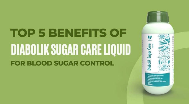 Top 5 Benefits of Diabolik Sugar Care Liquid for Blood Sugar Control - VARAH HEALTHCARE