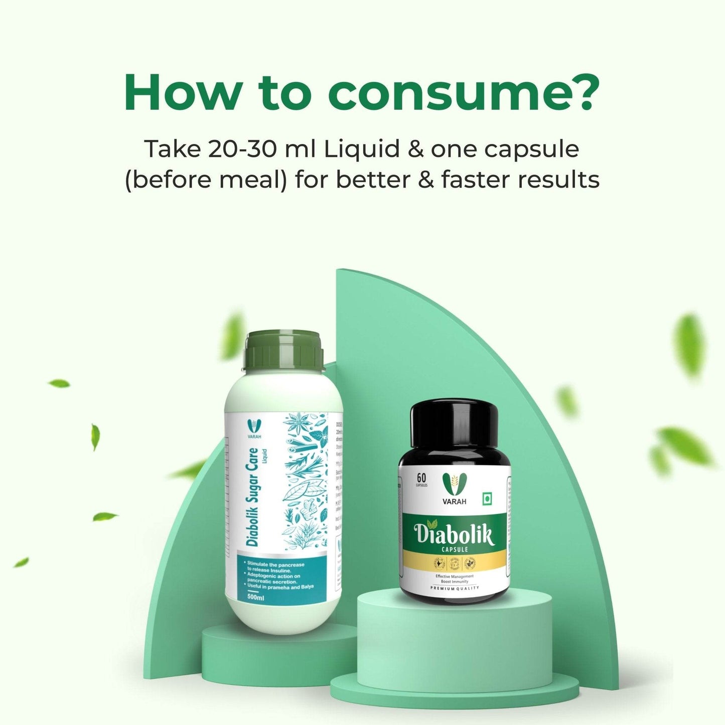 Diabolik Liquid+ capsule combo - VARAH HEALTHCARE