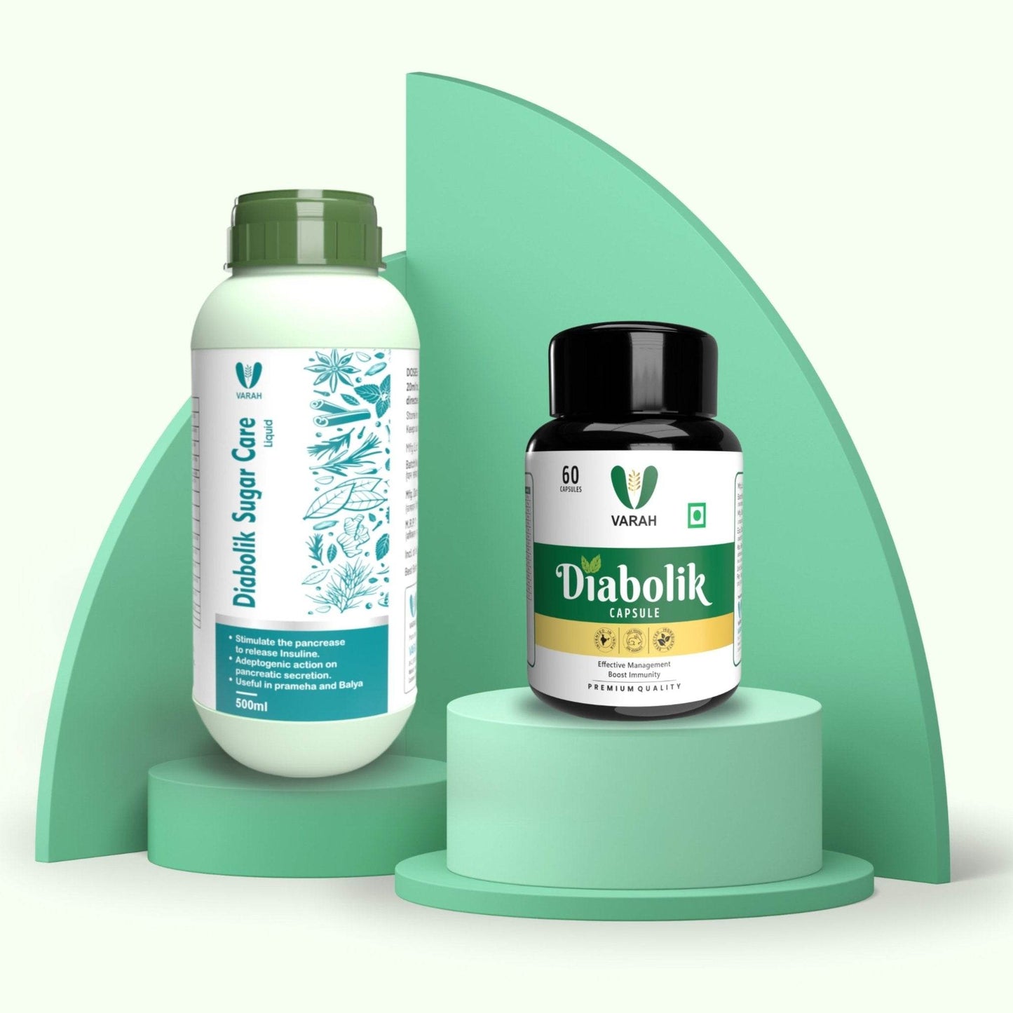 Diabolik Liquid+ capsule combo - VARAH HEALTHCARE