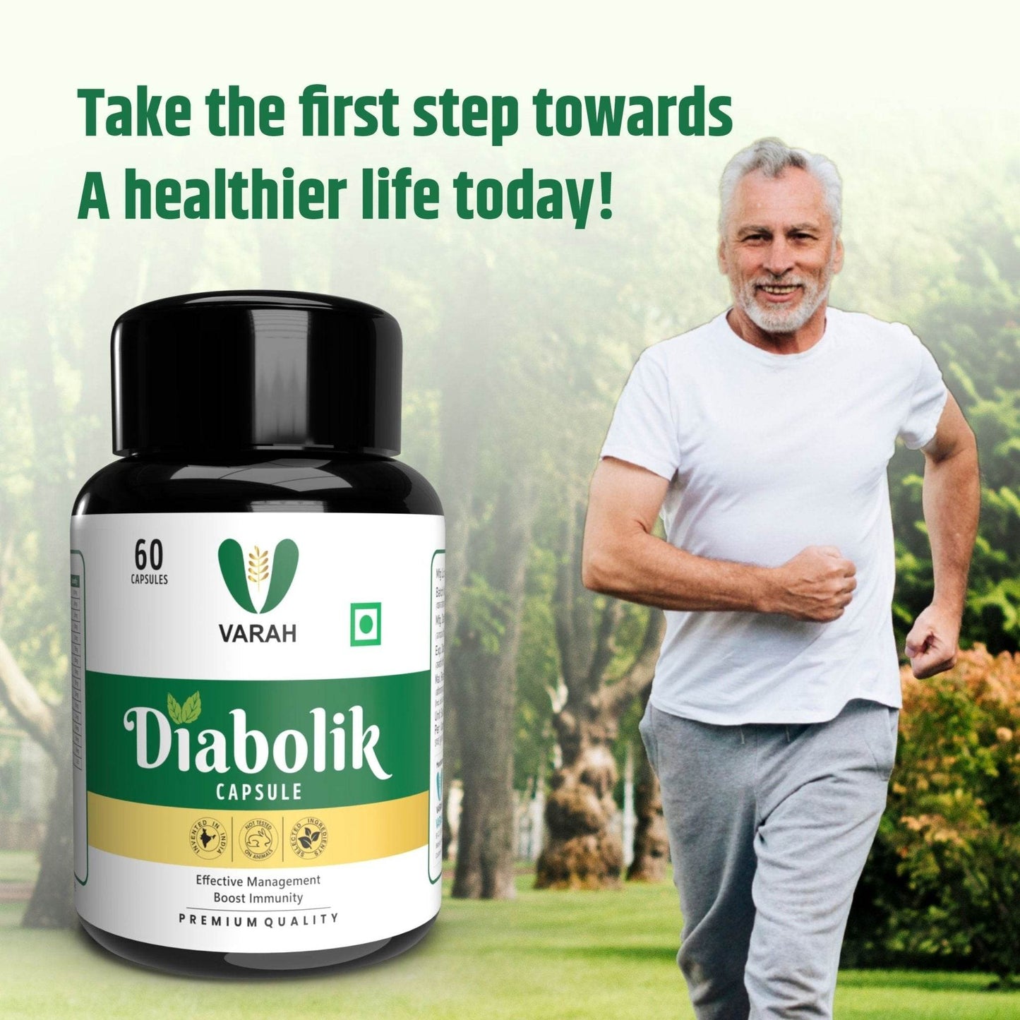 Diabolik Sugar Care Capsules | 60 Capsules - VARAH HEALTHCARE