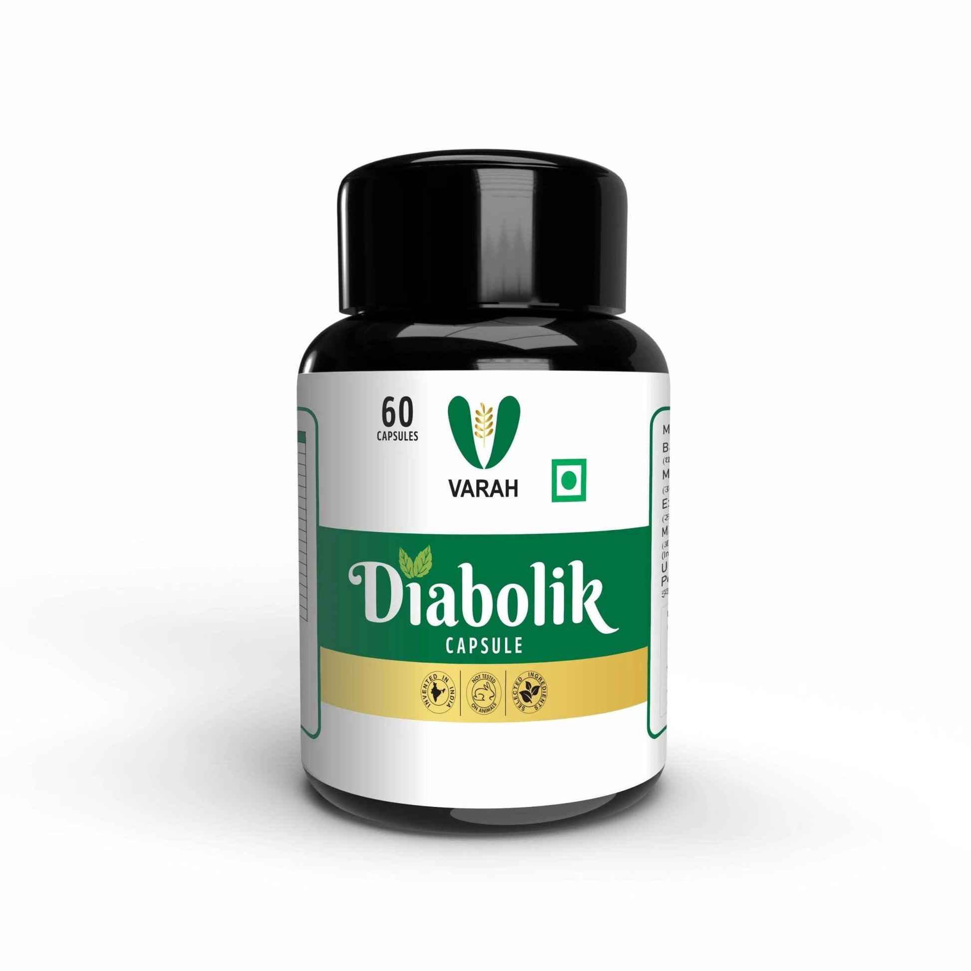 Diabolik Sugar Care Capsules | 60 Capsules - VARAH HEALTHCARE