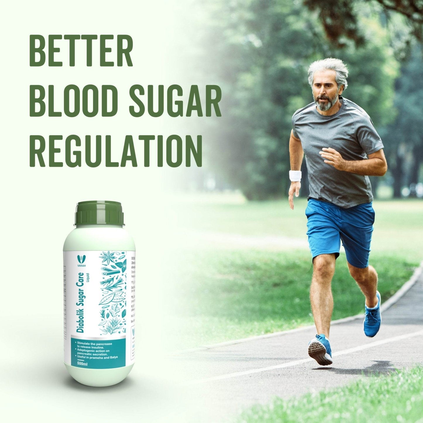 Diabolik Sugar Care Liquid | 500 ML - VARAH HEALTHCARE