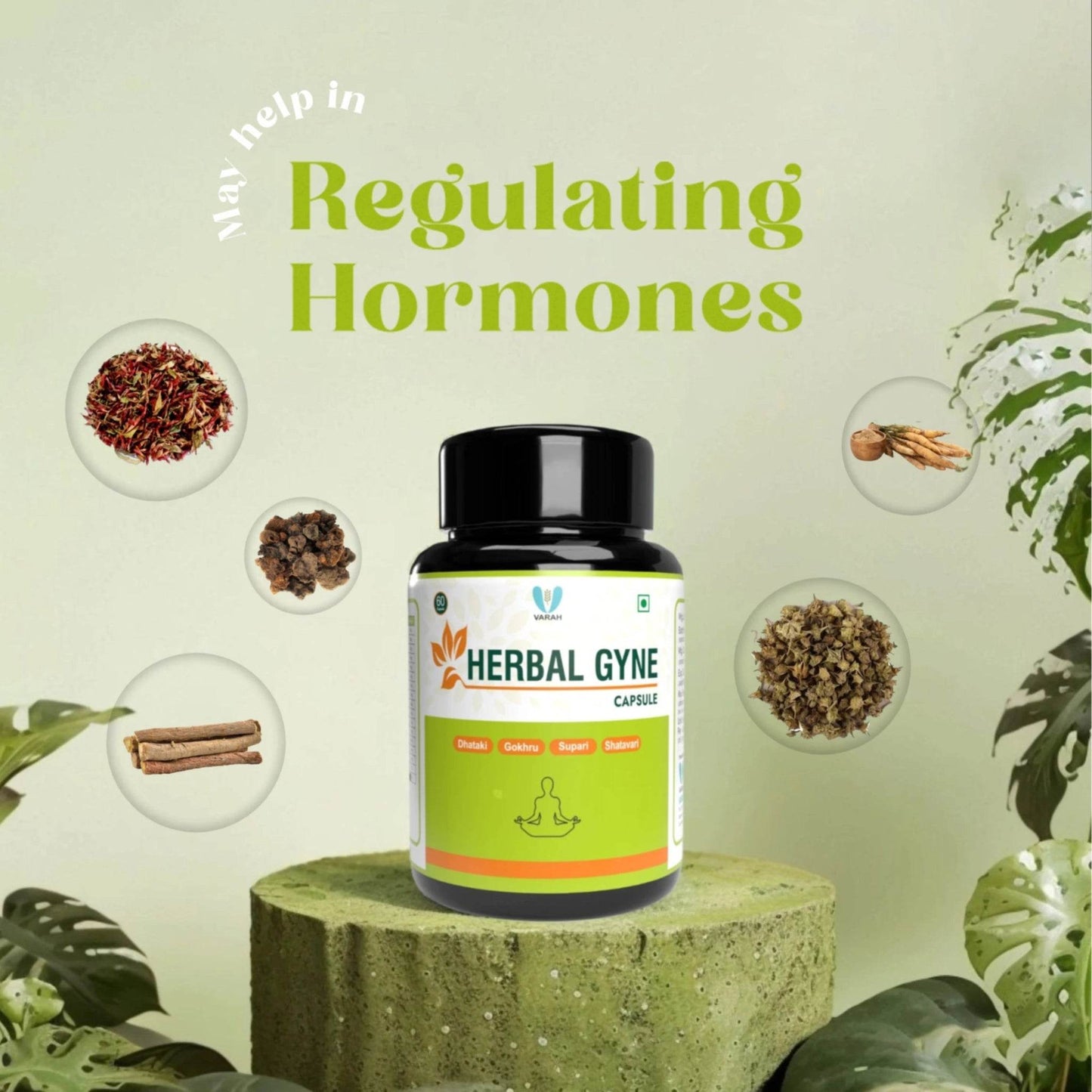 Herbal Gyne for Hormonal Imbalance & Infertility - VARAH HEALTHCARE