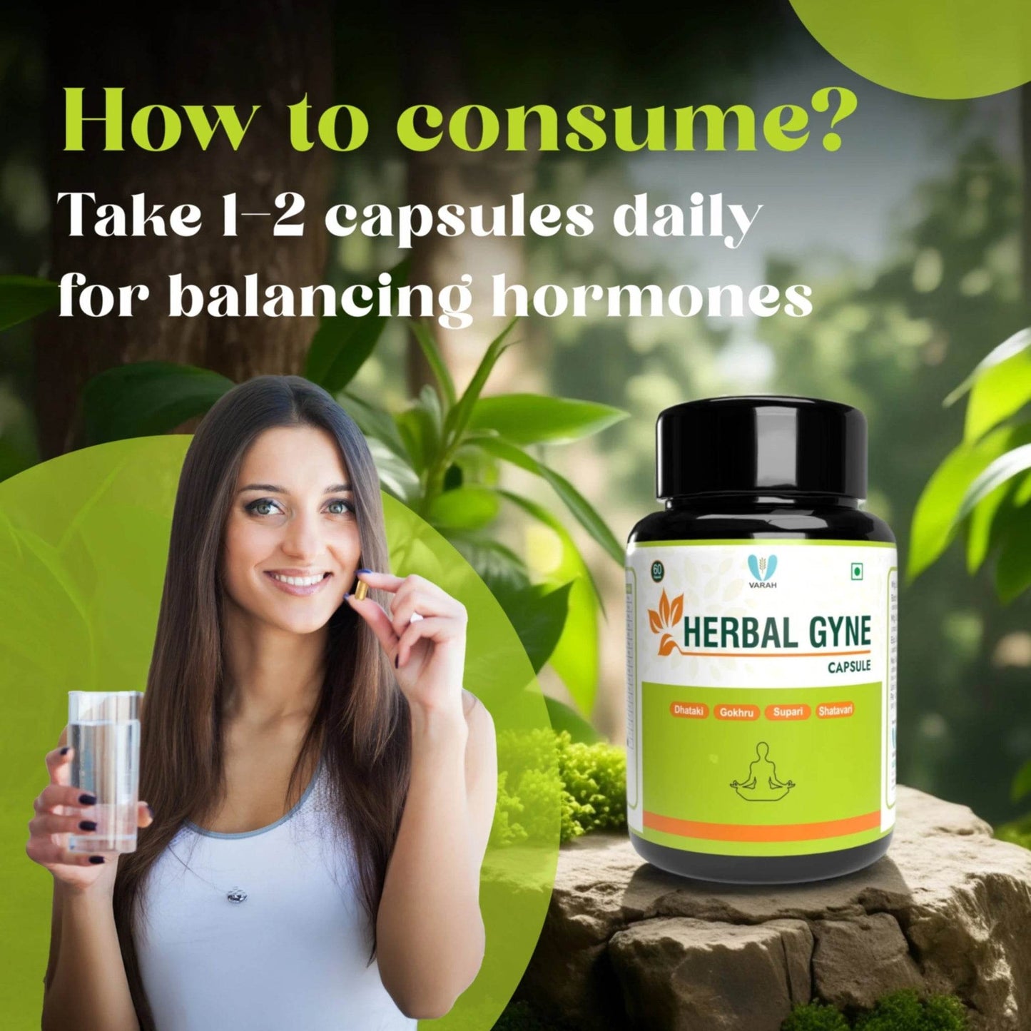 Herbal Gyne for Hormonal Imbalance & Infertility - VARAH HEALTHCARE