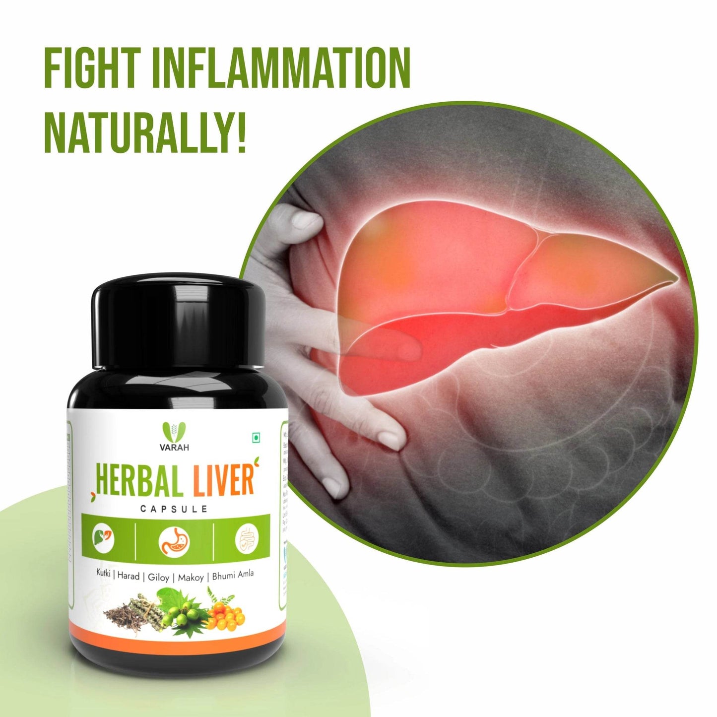 Herbal Liver Capsules | 60 Capsules - VARAH HEALTHCARE