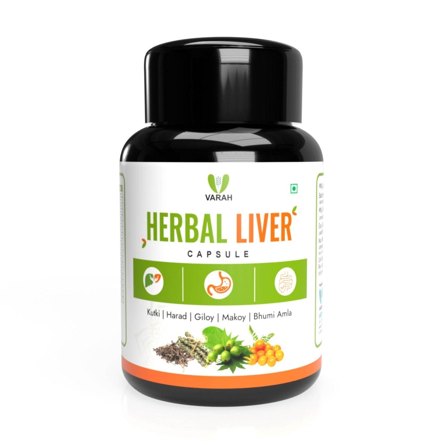 Herbal Liver Capsules | 60 Capsules - VARAH HEALTHCARE