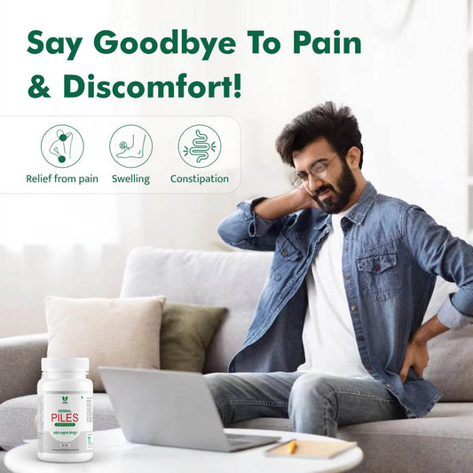 Herbal Piles | 60 Capsules - VARAH HEALTHCARE