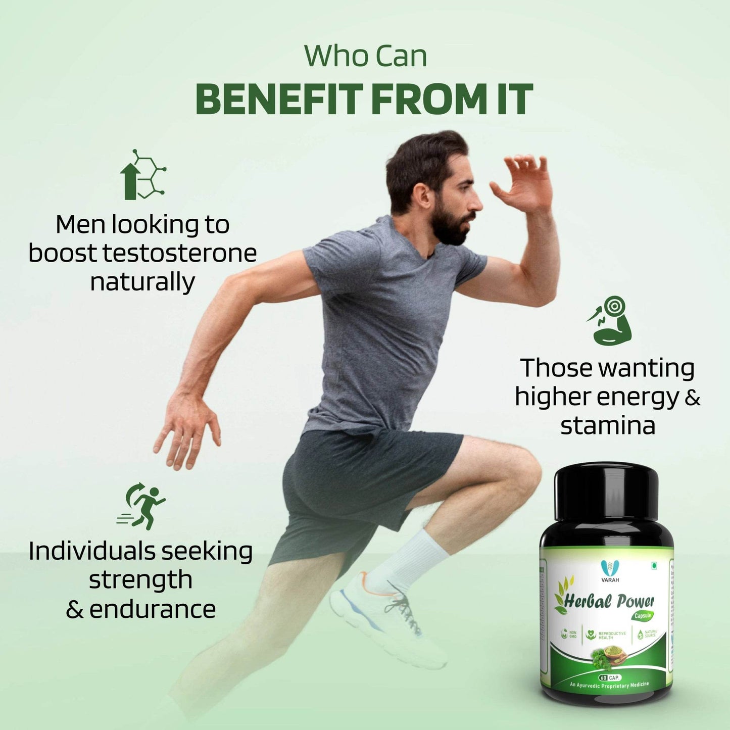 Herbal Power | 60 Capsules - VARAH HEALTHCARE