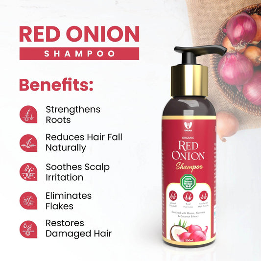 Onion Hair Shampoo | 200 ML - VARAH HEALTHCARE