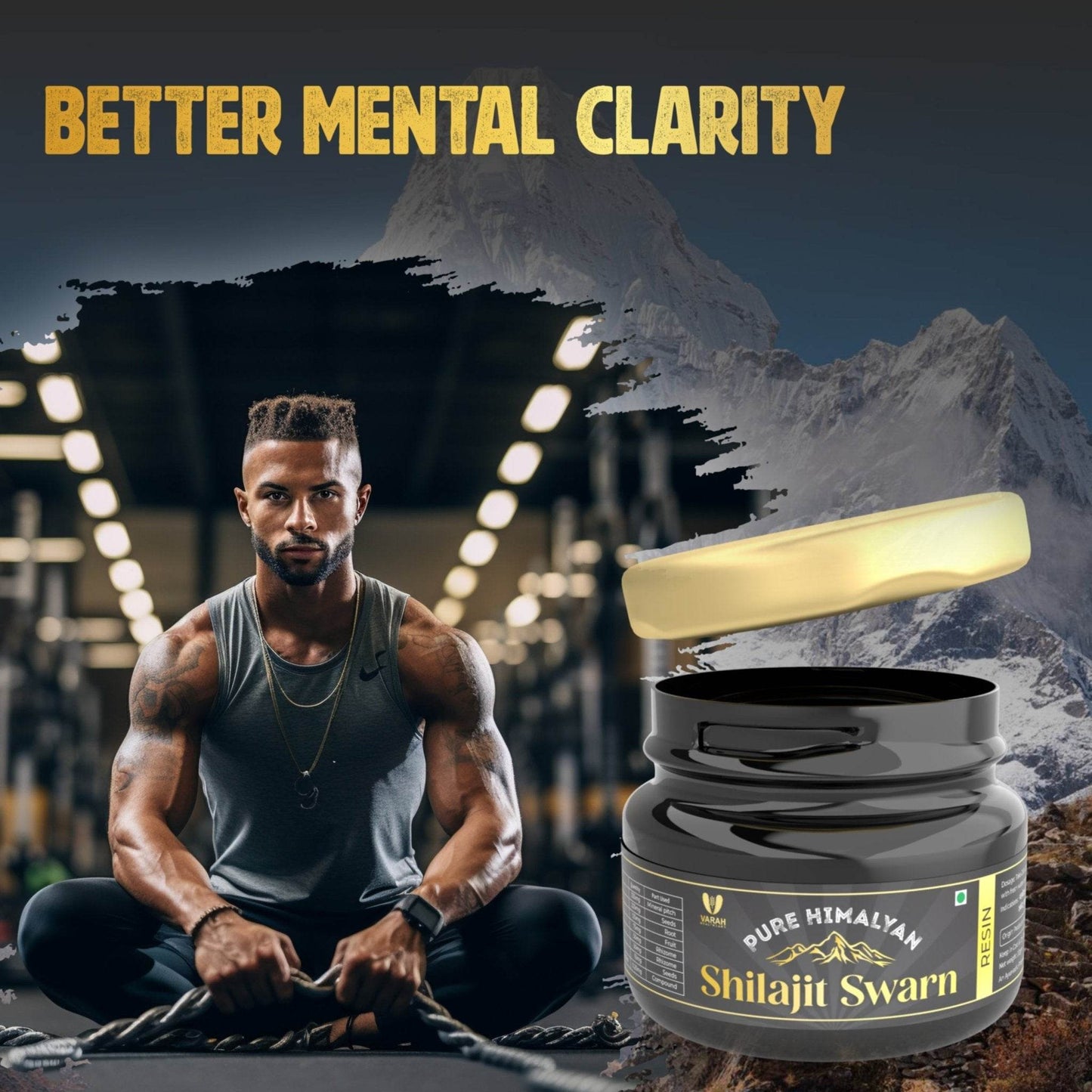 Shilajit Swarn Resin | 20 GM - VARAH HEALTHCARE