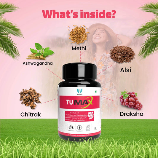 Tumax | 60 Capsules - VARAH HEALTHCARE