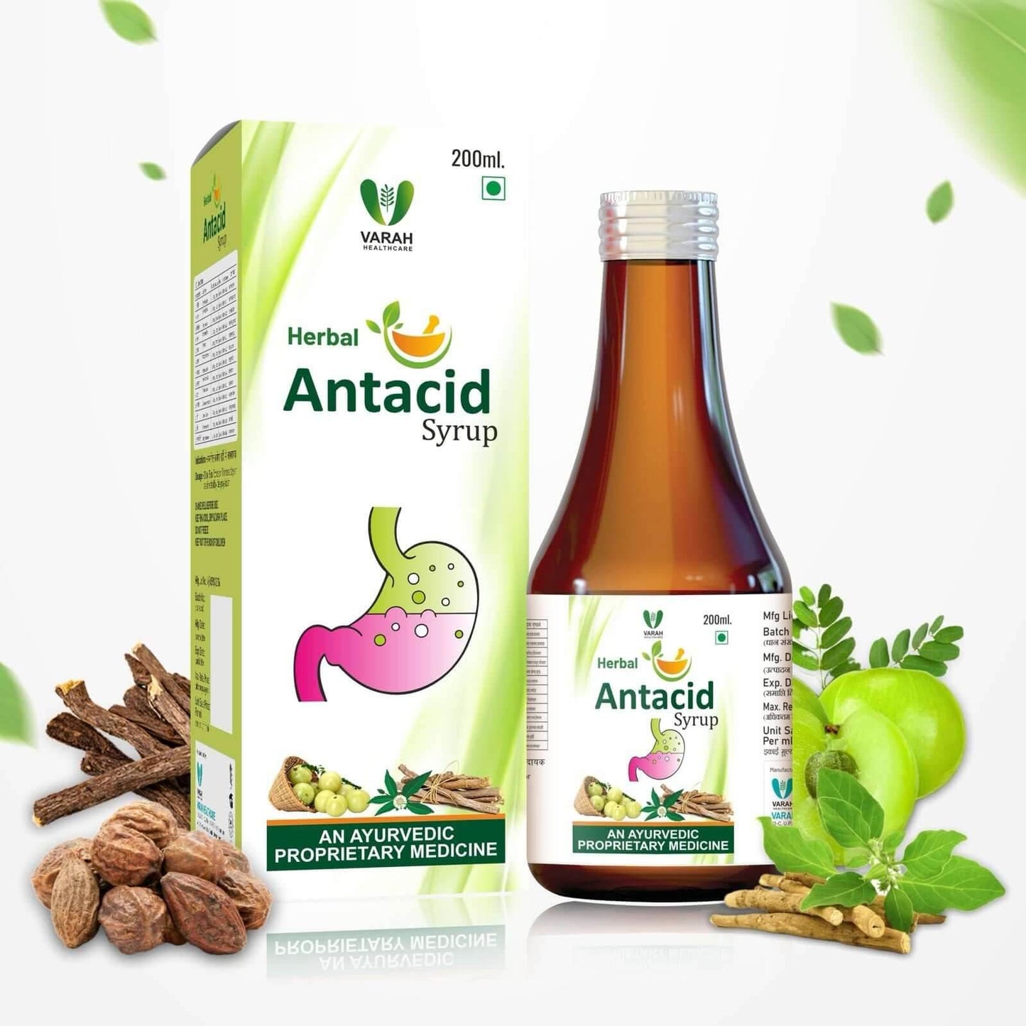 Varah’s Antacid | 200 ML - VARAH HEALTHCARE