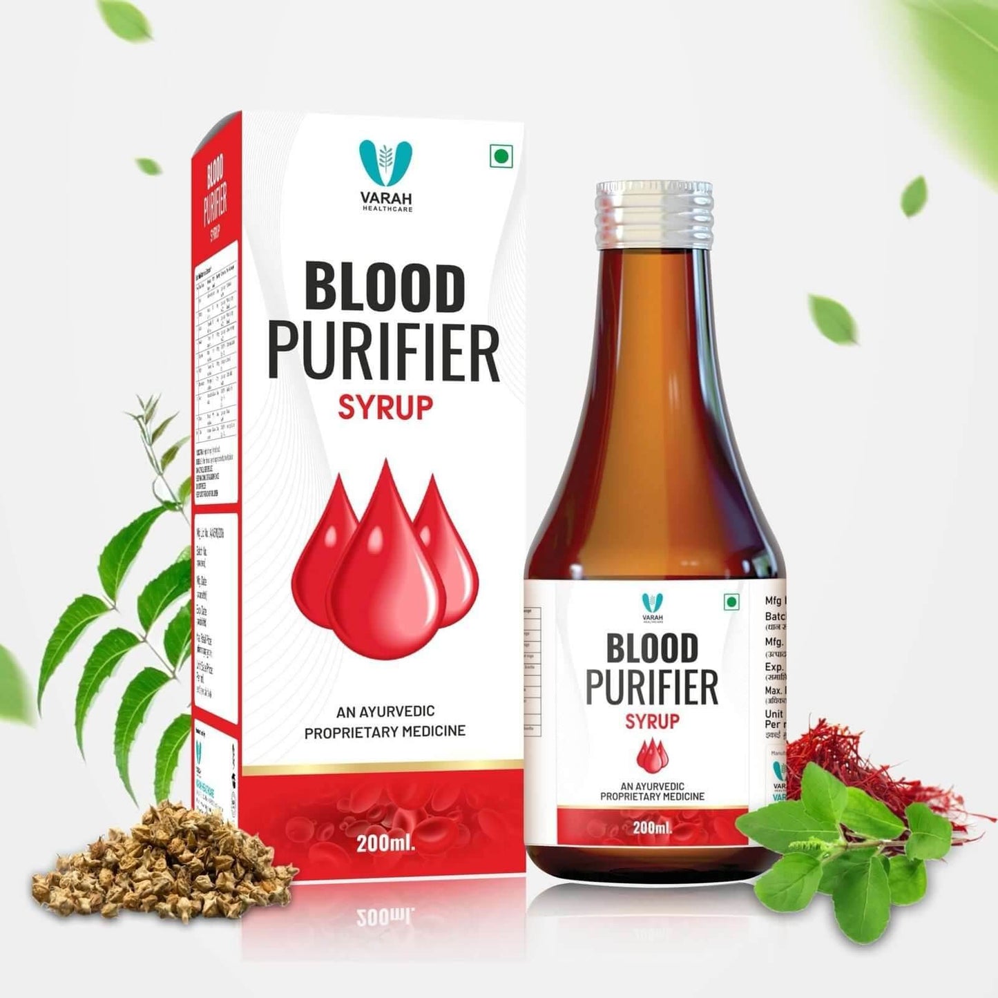Varah’s Blood Purifier Syrup | 200 ML - VARAH HEALTHCARE