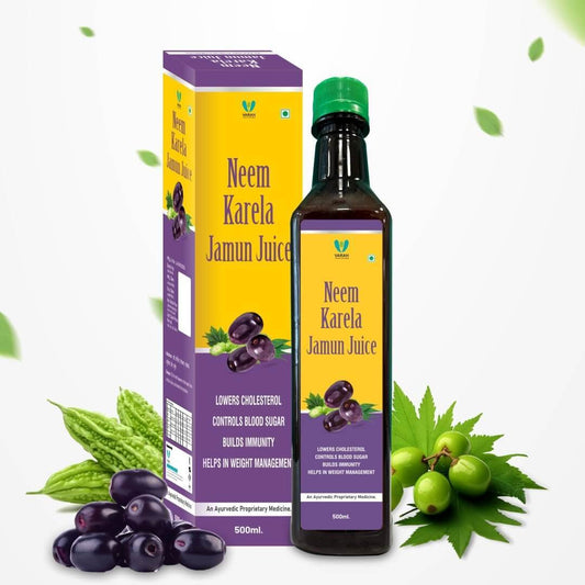 Varah’s Neem Karela Jamun Juice | 500 ML - VARAH HEALTHCARE