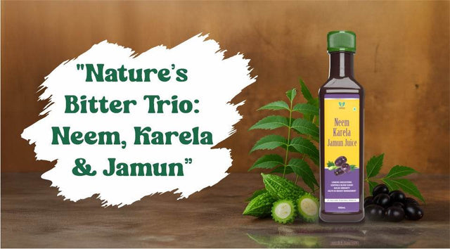 Benefits of Karela Jamun Neem Juice for Diabetes & Digestion - VARAH HEALTHCARE