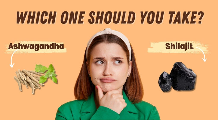 Ashwagandha vs Shilajit: Which One Should You Take?