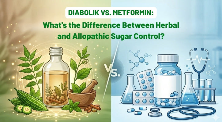 Diabolik vs. Metformin: What's the Difference Between Herbal and Allopathic Sugar Control?