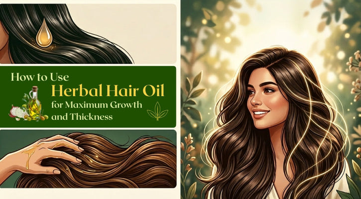 How to Use Herbal Hair Oil for Maximum Growth and Thickness