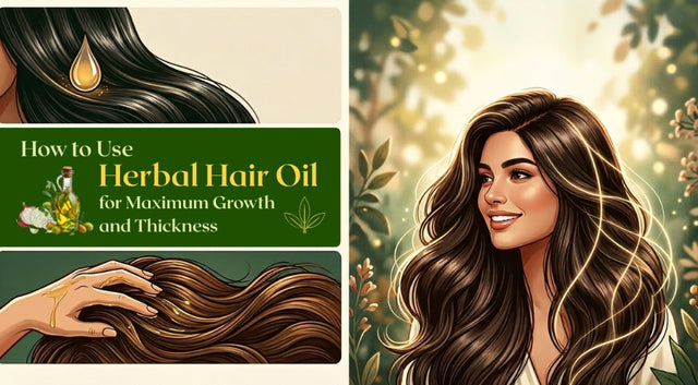 How to Use Herbal Hair Oil for Maximum Growth and Thickness