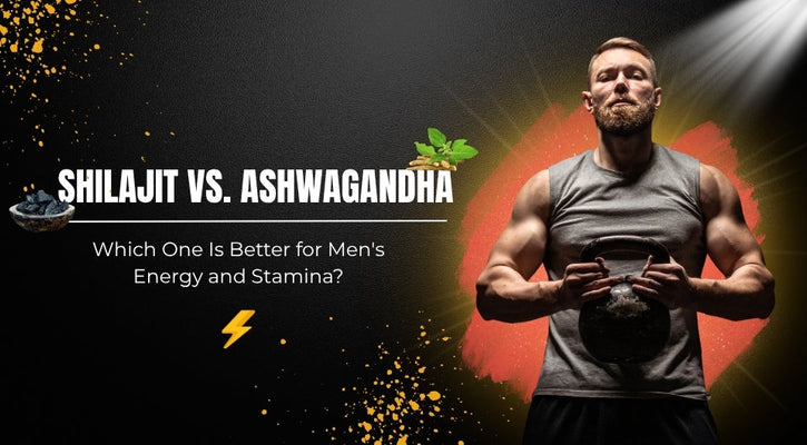 Shilajit vs. Ashwagandha: Which One Is Better for Men's Energy and Stamina?