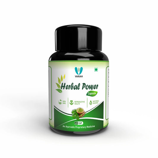 Herbal Power Capsules for Strength, Energy, Stamina & Overall Wellness