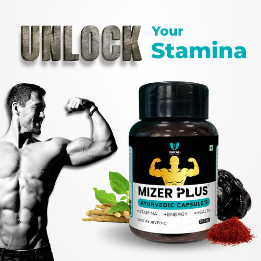 Mizer Plus for Men’s Health | Boost Strength, Energy, & Stamina | Remove Performance Anxiety