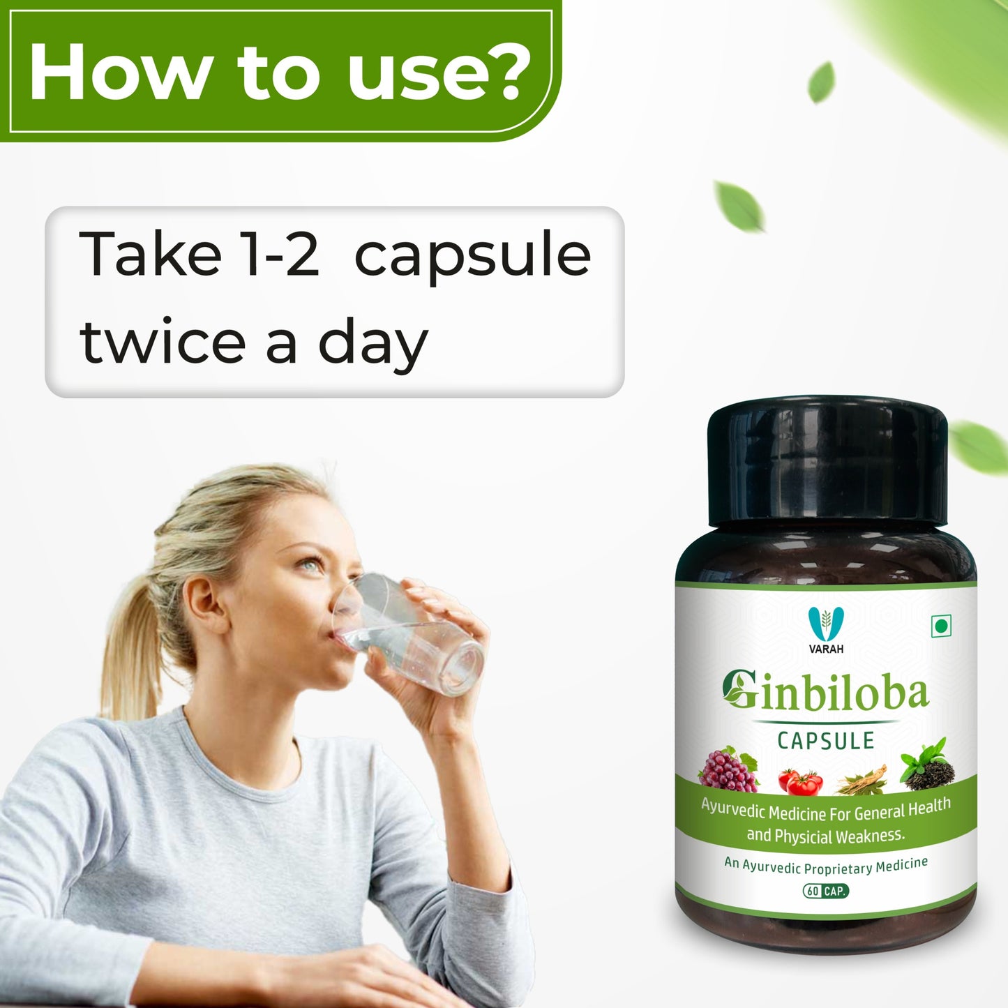 Ginbiloba for Better Concentration, Memory & Learning