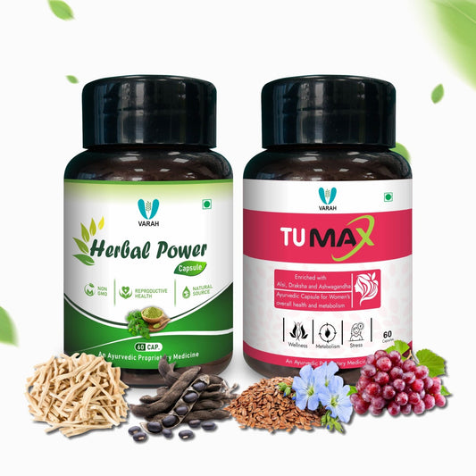 Combo Herbal Power and Tumax for Family Wellness. - VARAH HEALTHCARE