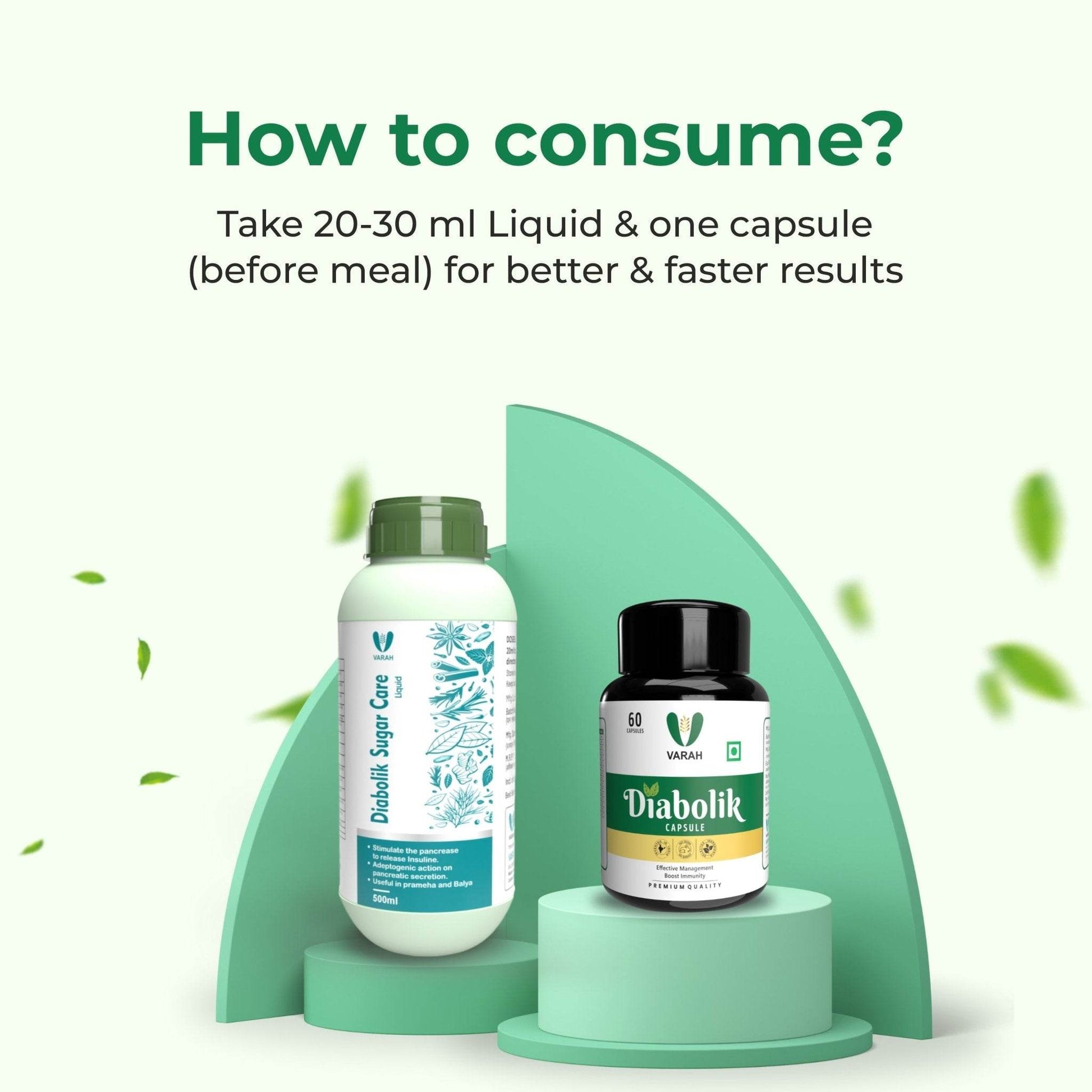 Diabolik Liquid+ capsule combo - VARAH HEALTHCARE