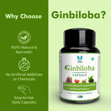 Varah’s Ginbiloba | 60 Capsules - VARAH HEALTHCARE