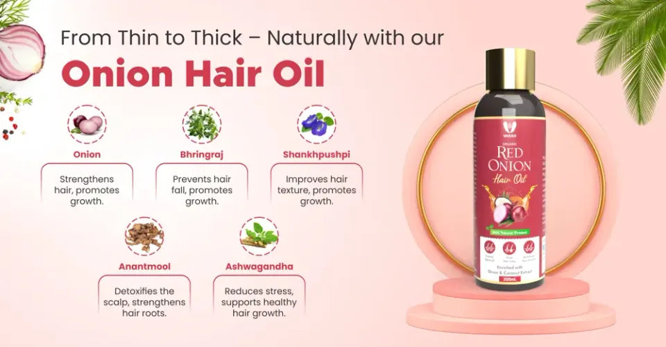 Red Onion Hair Oil | 200 ML